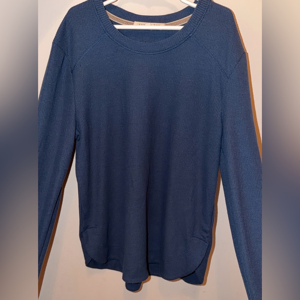 Copper Key Women's Blue Crewneck Sweater